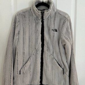 North Face Grey Fleece Jacket
